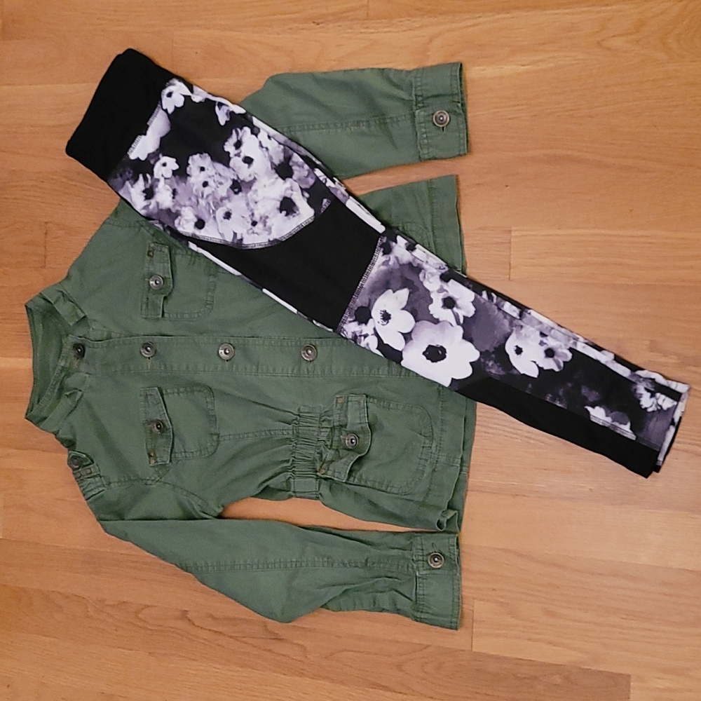 2 for $6 Justice - Kid's Yoga Pants & Jacket - Size 10